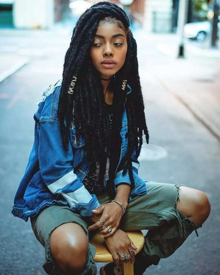 Beautiful Faux Locs