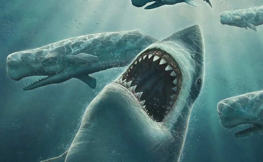 Megalodon is considered the strongest and large predator