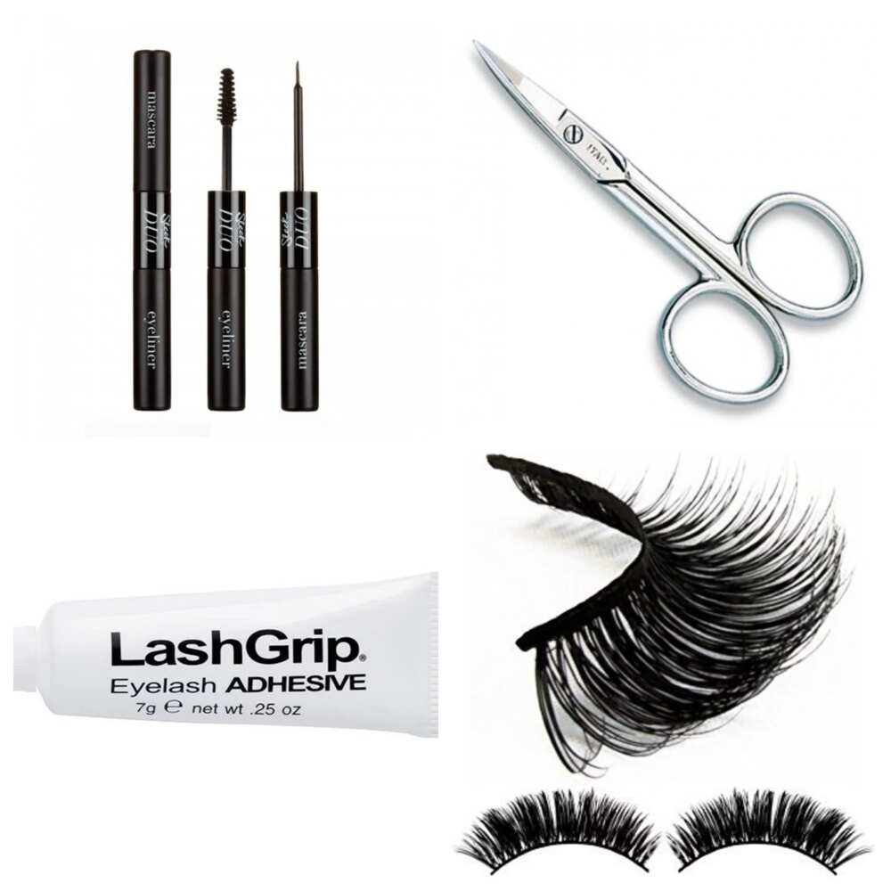 Material for eyelashes Material for eyelashes