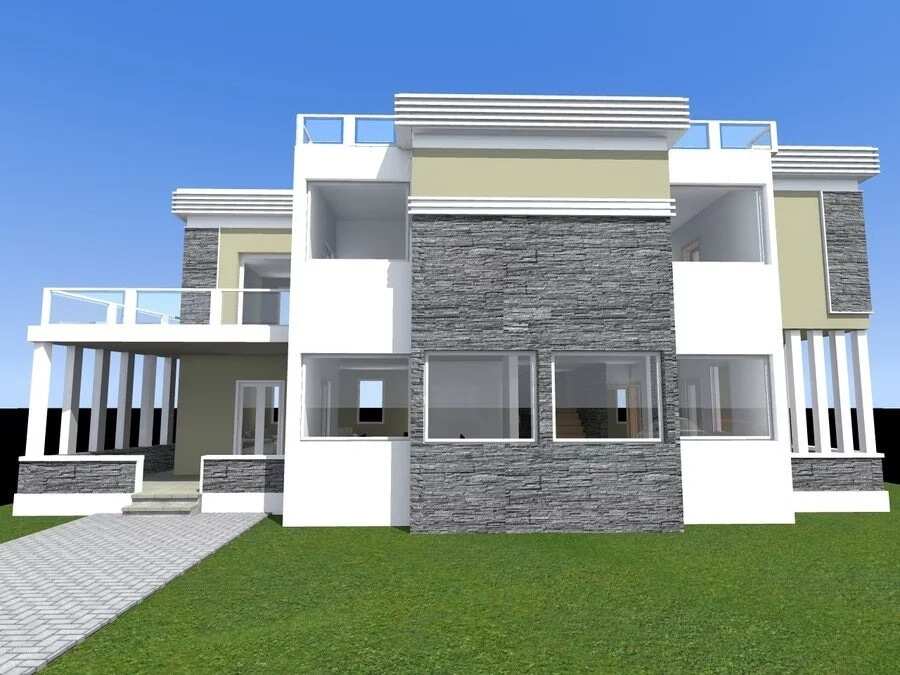 Parapet designs for house in Nigeria Legit.ng