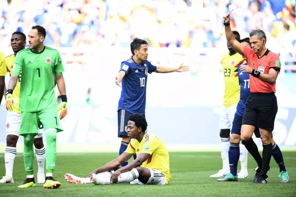 Japan beat Colombia 2-1 in tough Group H opener