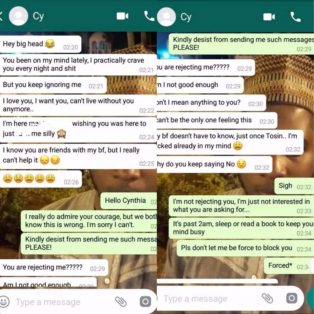 Nigerian lady curses man who turned her down