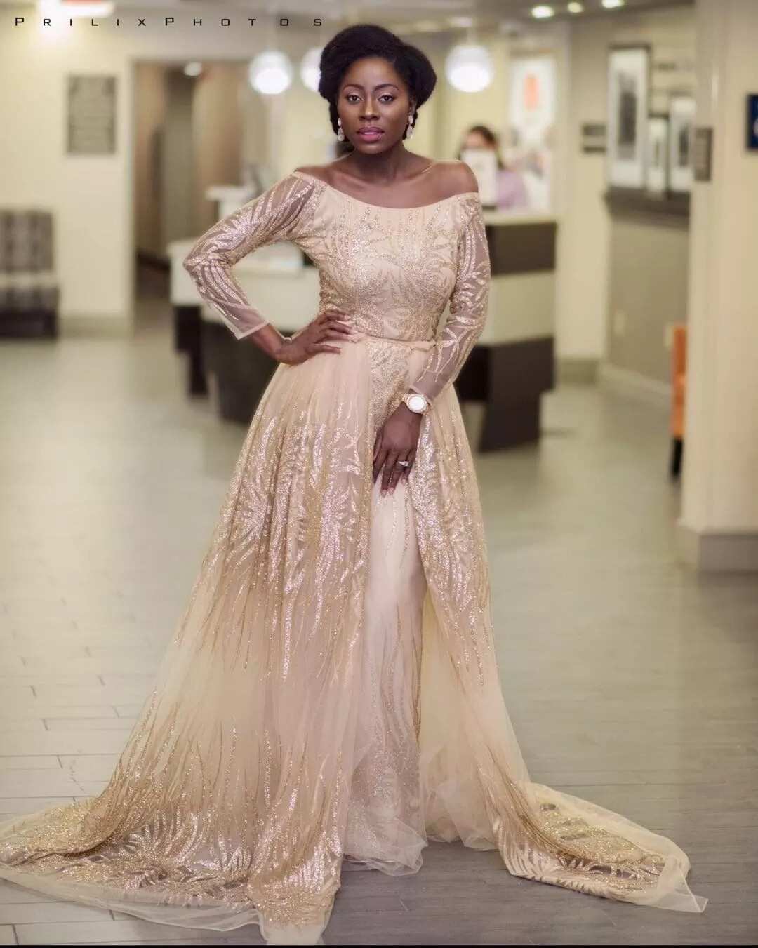 nigerian wedding reception dress