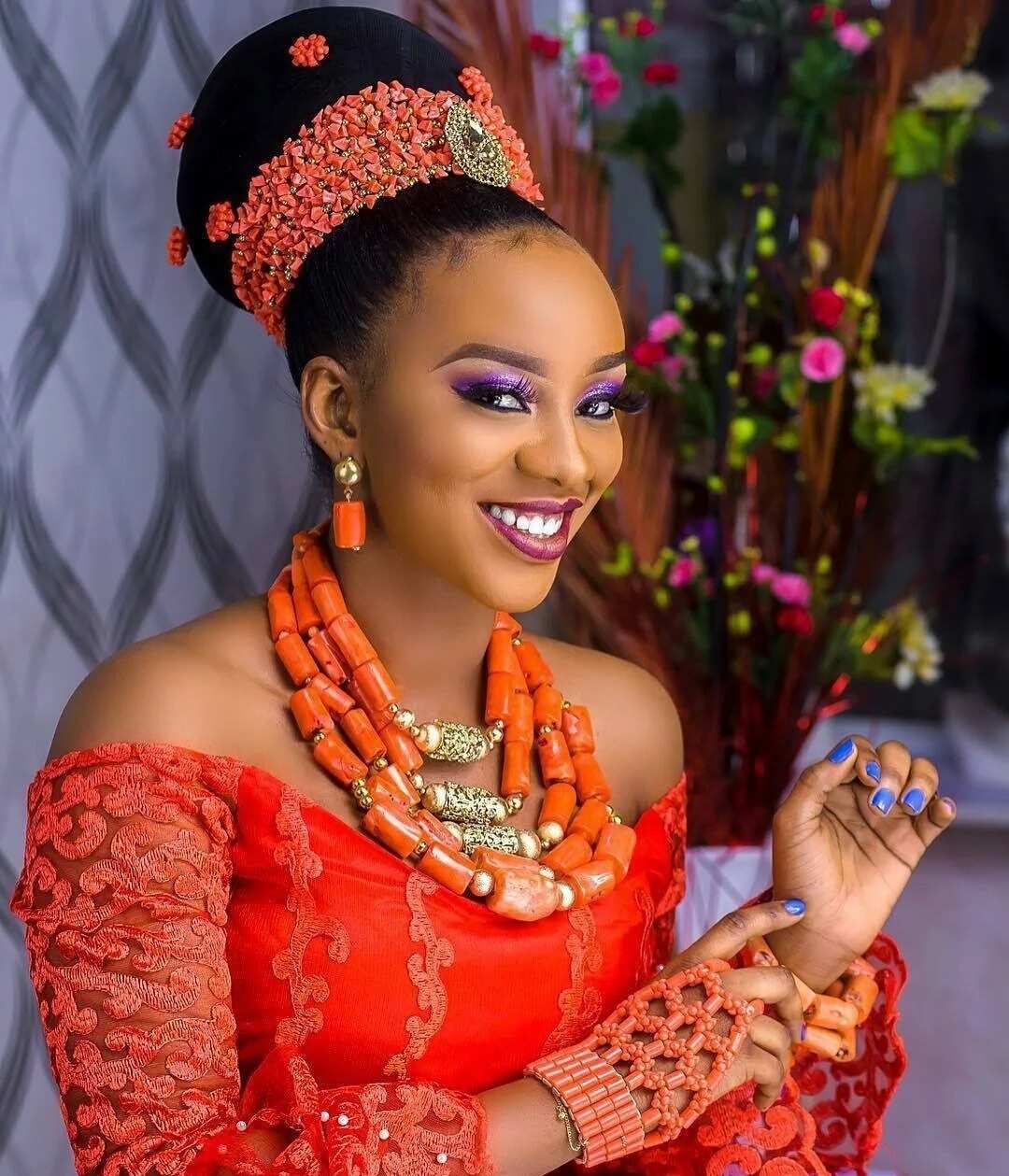 Igbo traditional wedding attire ideas for bride and groom 