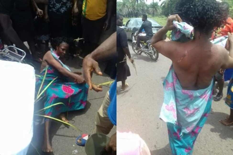 Crowd flogs elderly woman accused of witchcraft for allegedly killing people in Abia