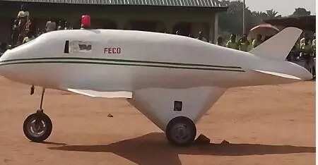 Young Boy From Enugu State Builds Aeroplane