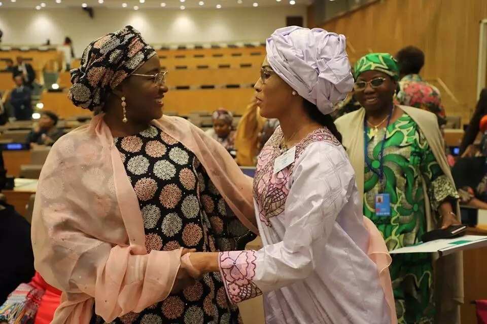 Aisha Buhari ta halarci taron matan shugabannin Afrika (hotuna)