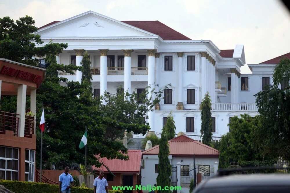 SEE Photos Of Lucky Igbinedion's Mansion In Abuja