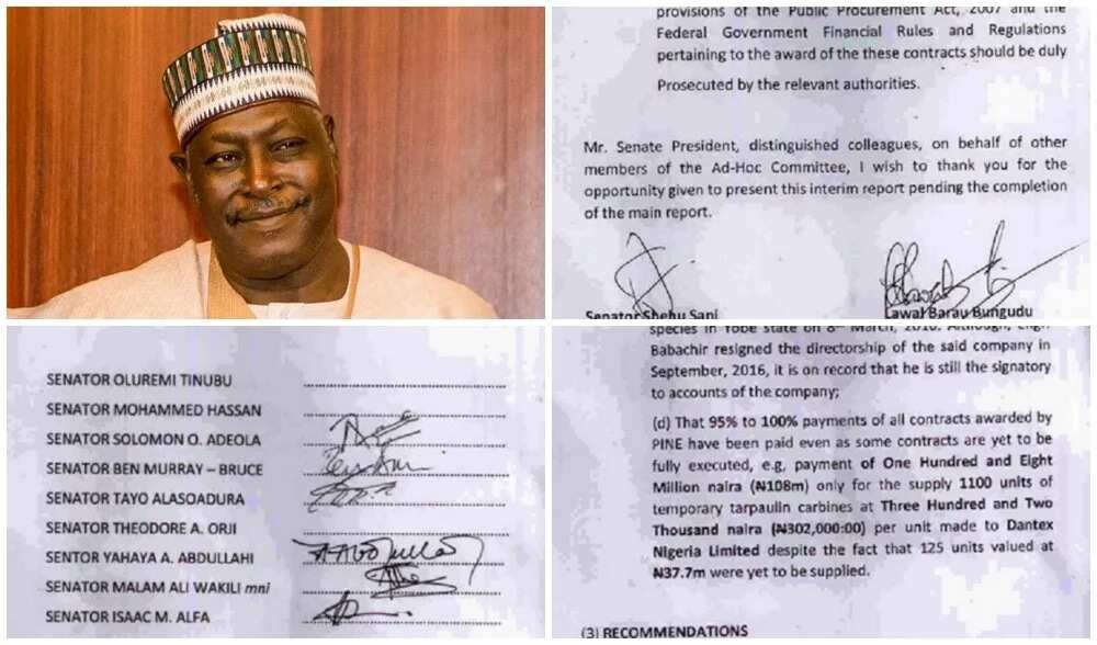 Babachir David Lawal ya wanke kan sa daga zargi Babachir David Lawal ya wanke kan sa daga zargi