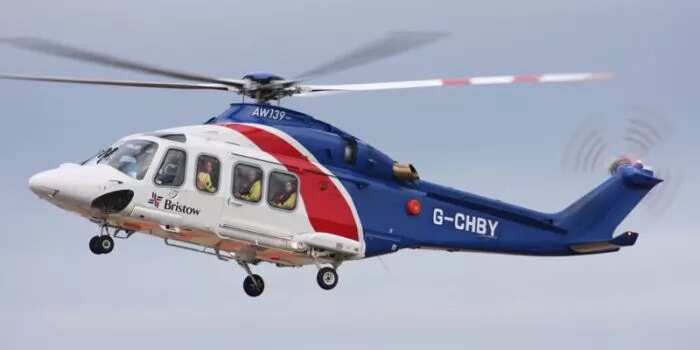 Bristow helicopter crashes in Lagos, 11 passengers rescued