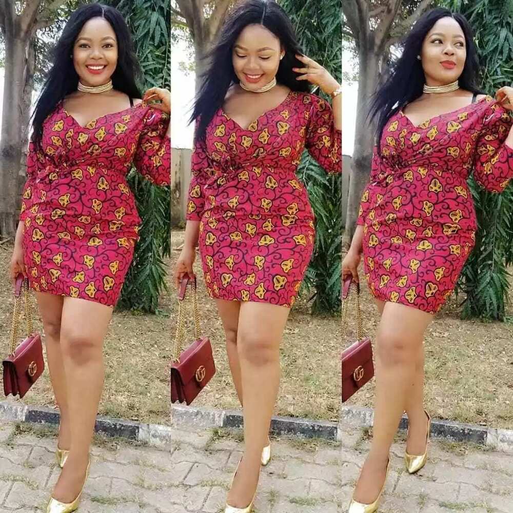 Nigerian beauty in the ankara gown Nigerian beauty in the ankara gown