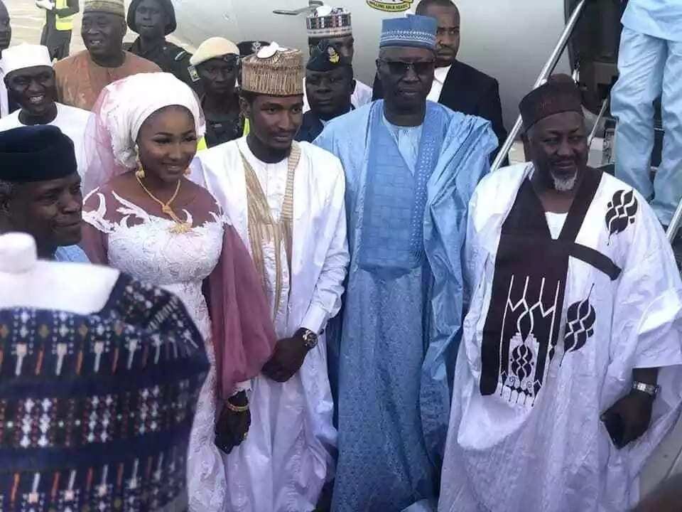 Cikin Hotuna: Ministan Shari'a, Abubakar Malami, ya aurar da diyarsa a Jihar Kebbi