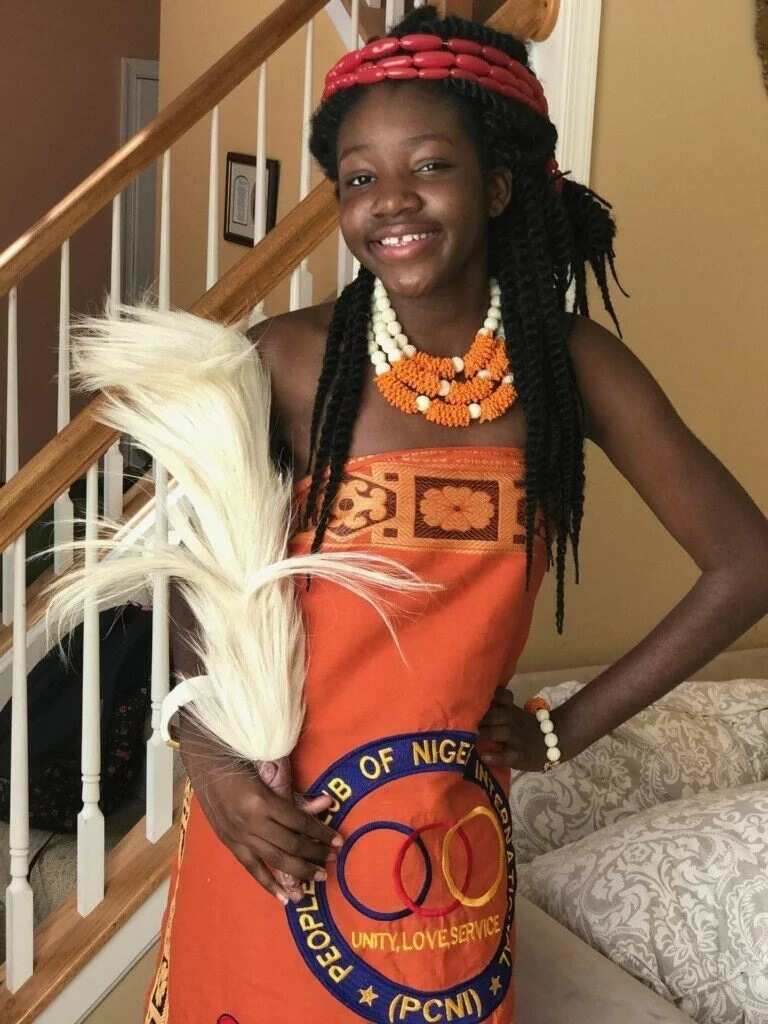 Igbo traditional attire for girl