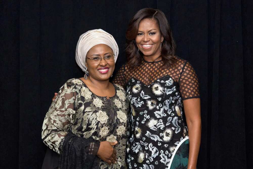Tsirarun hotunan Aisha Buhari guda 9 da ya kamata ku gani Tsirarun hotunan Aisha Buhari guda 9 da ya kamata ku gani