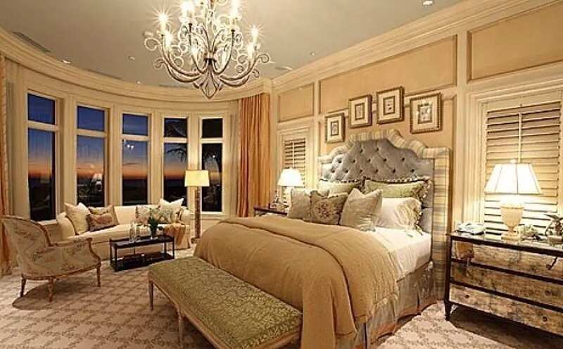 Bedroom in Aliko Dangote's best house in Nigeria