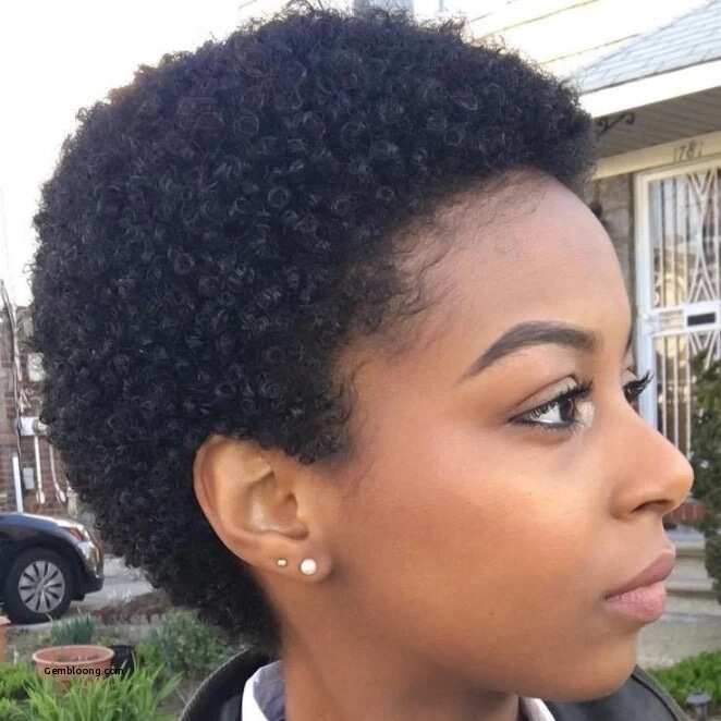 Quick short natural hairstyles for Nigerian ladies 