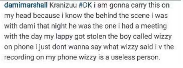 K1's Daughter Accuses Wizkid, Iyanya for Content Theft