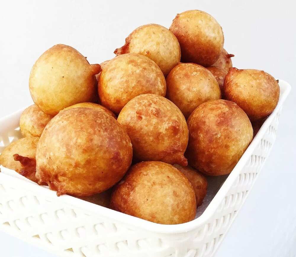 How to make puff puff balls with milk