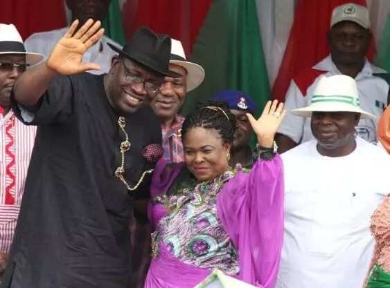 PHOTOS: GEJ, Patience And Wike Attend Rally In Bayelsa