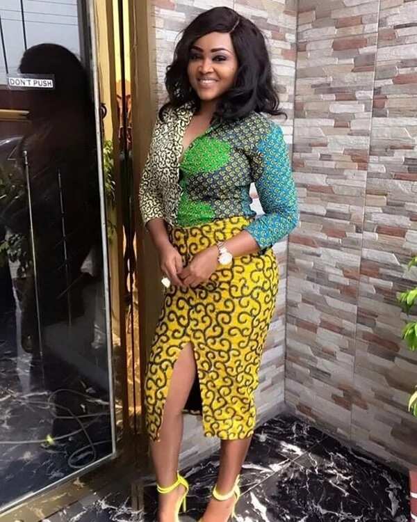 Mercy aigbe shop latest ankara style