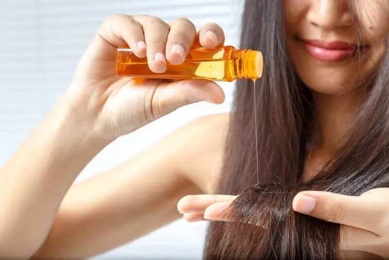 Carrot oil for hair