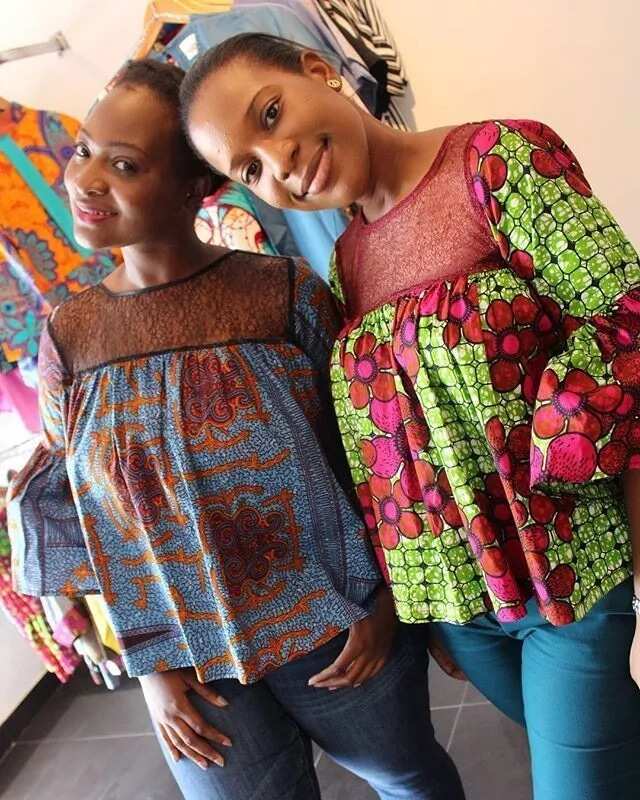 ankara maternity tops