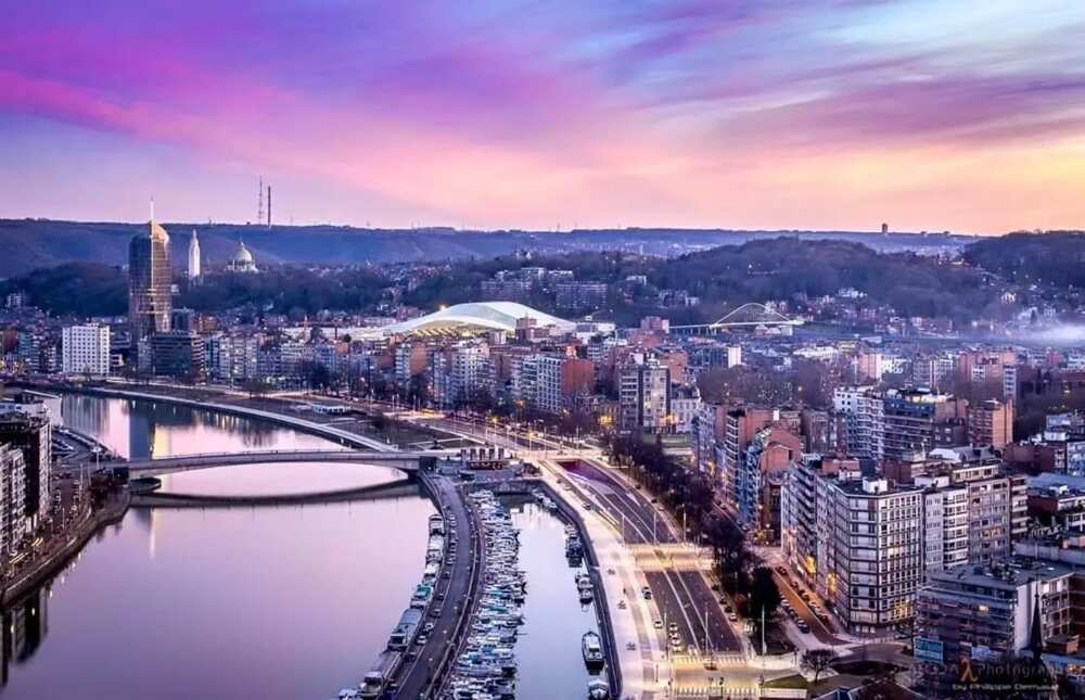 Liege Cityscape Liege Cityscape