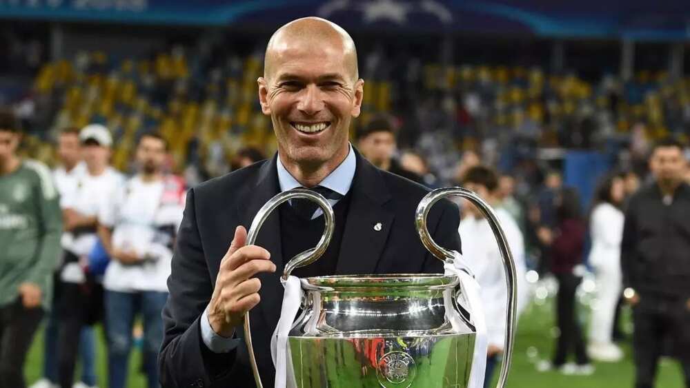 Zinedine Zidane won Champions League 2017/18