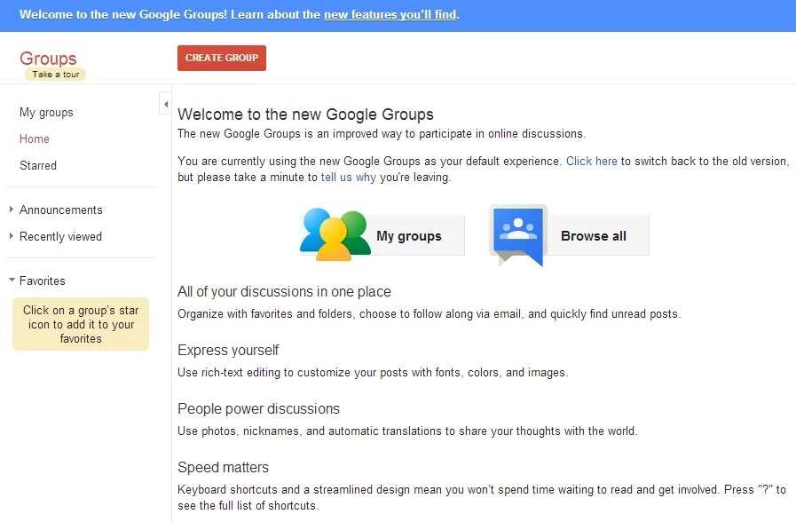 Google groups: what is it?