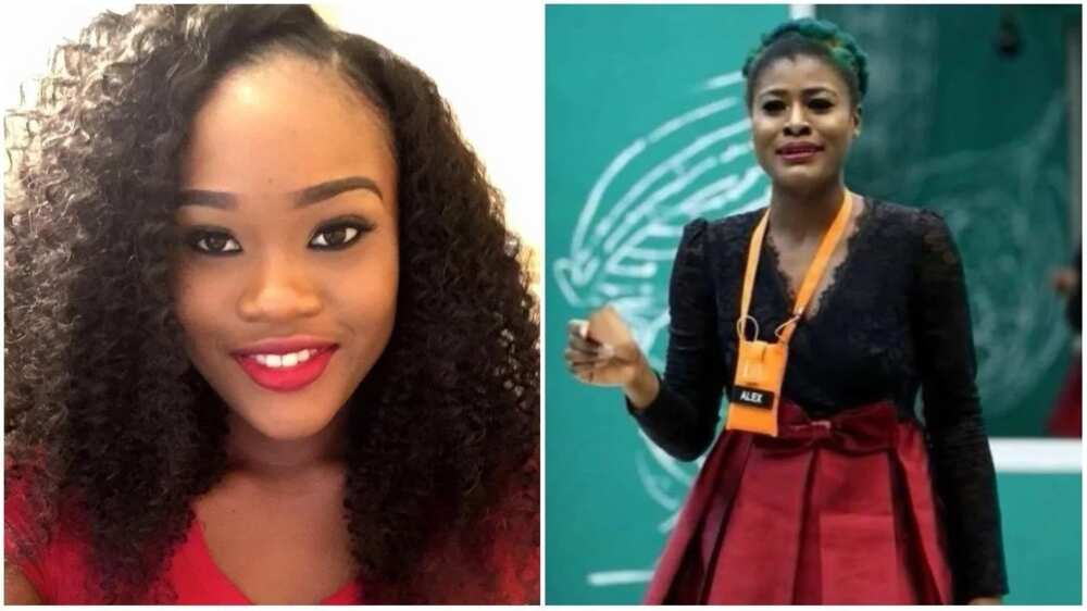 BBNaija 2018: Female housemates Cee-C and Alex fight dirty on national TV (videos)