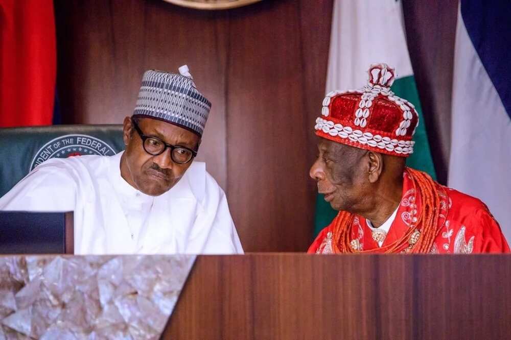 Buhari and Ogoni leaders