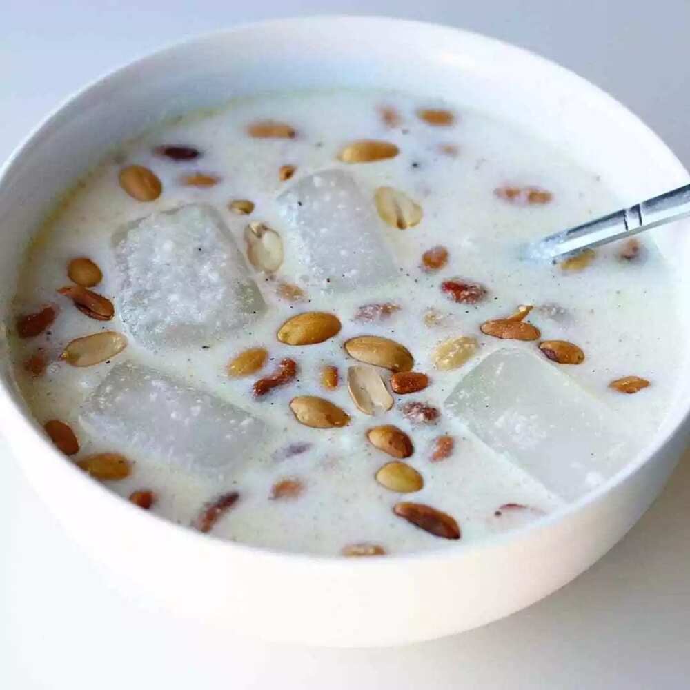 Drinking garri