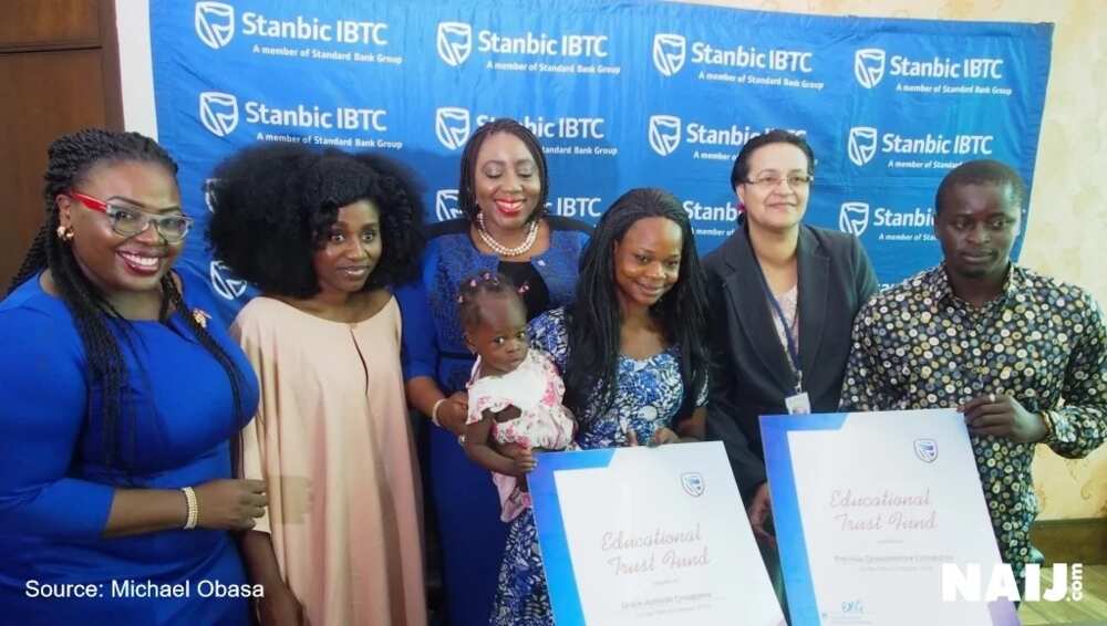 Exclusive: Stanbic IBTC gives Olajumoke's children scholarships