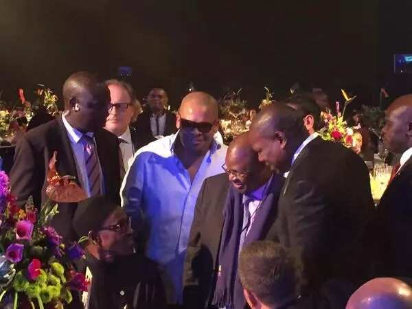 Muhammadu Buhari Pictured During African Union Gala
