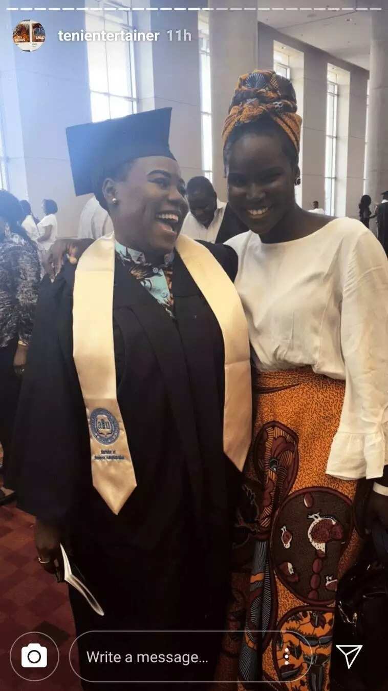 Nigerian singer Teni graduates from the University of Georgia (Photos)