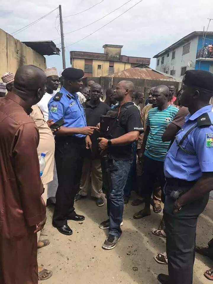 Two people have lost their lives in Lagos after son of Sarki Hausawa of Okokomaiko allegedly killed a suya man. Photo credit: Facebook RRS
