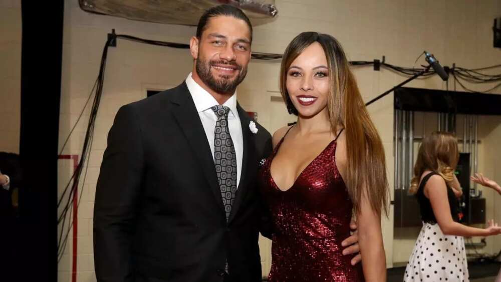 Roman Reigns and his wife Roman Reigns and his wife