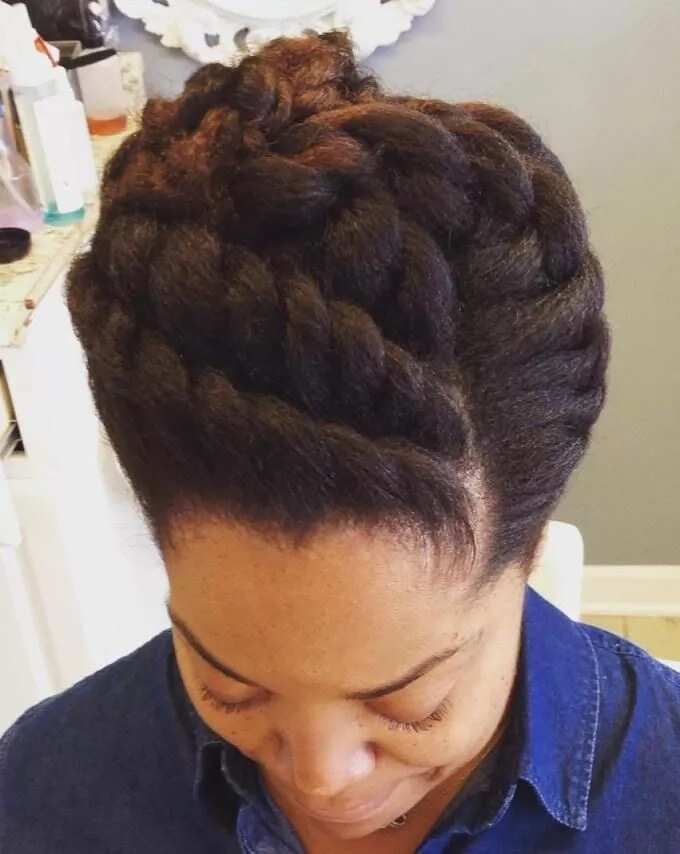 twist updo