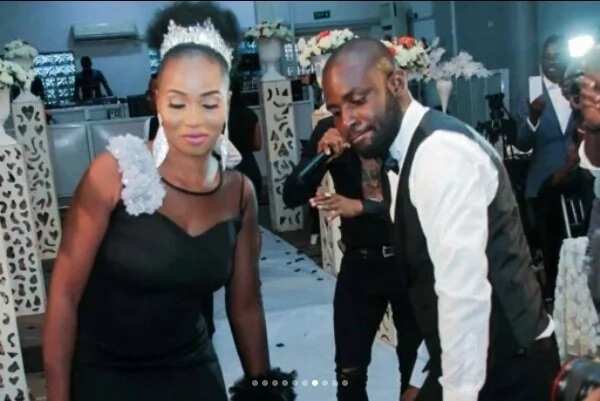 Nigerian bride breaks tradition and gets married in black wedding dress