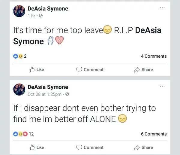 DeAsia's earlier posts