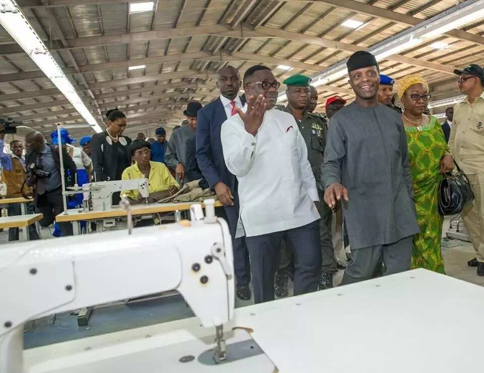 We are also excited about what Governor Ayade is doing here, the solar powered Industrial park, drug manufacturing factory, Garment factory and others