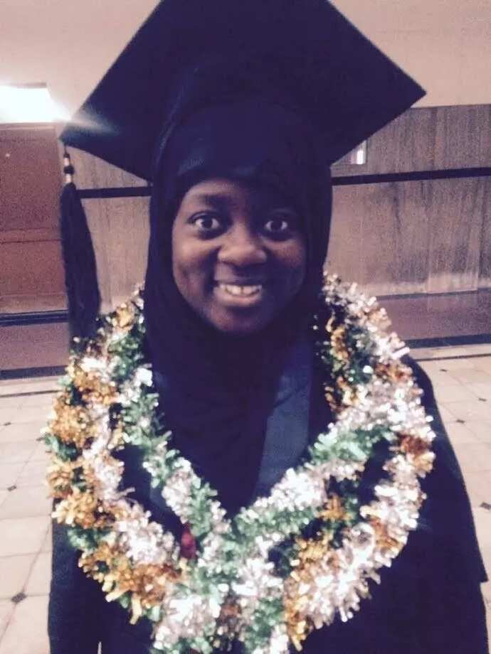 23-year old Nigerian lady, Samiat Abimbola Owo-Alade emerges best graduating student in India (Photo)