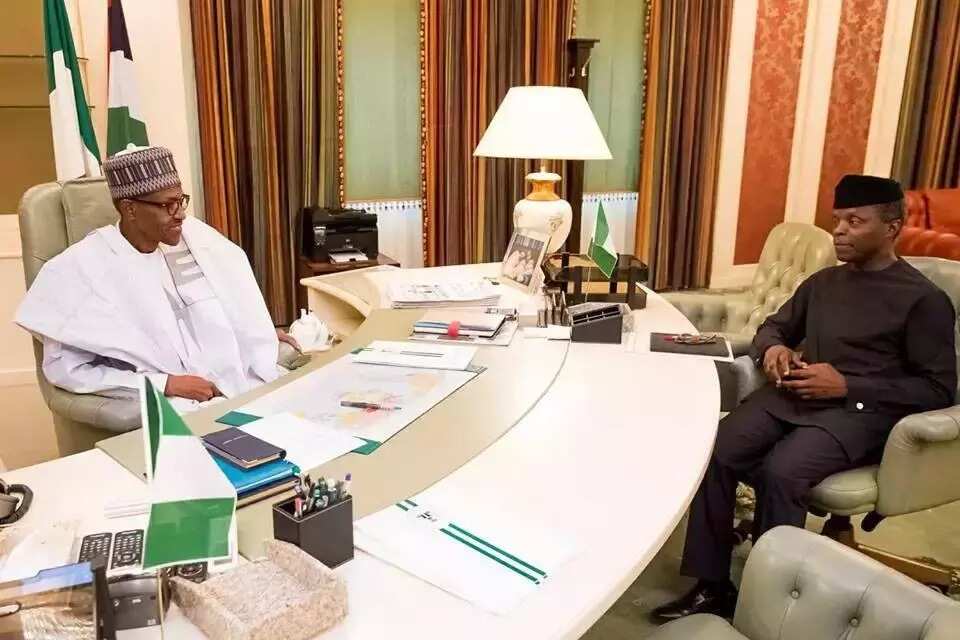 President Buhari spends 3 hours in office on first day of resumption