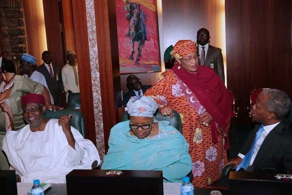 BREAKING: Alhassan storms Aso Rock for FEC meeting