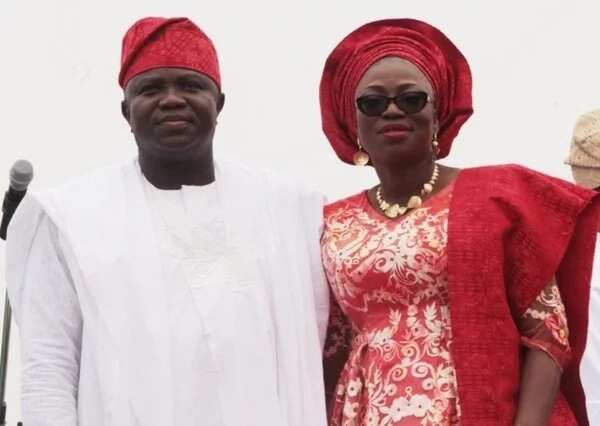 Akinwunmi Ambode and his first lady