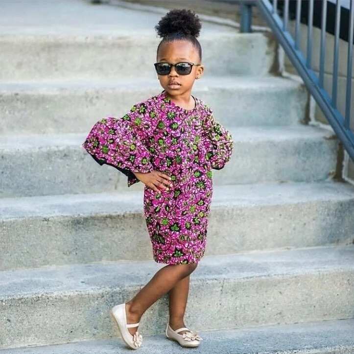 ankara gown styles for children