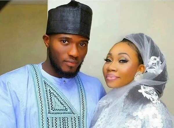 Mustapha and his new wife Source: Instagram, Gbera