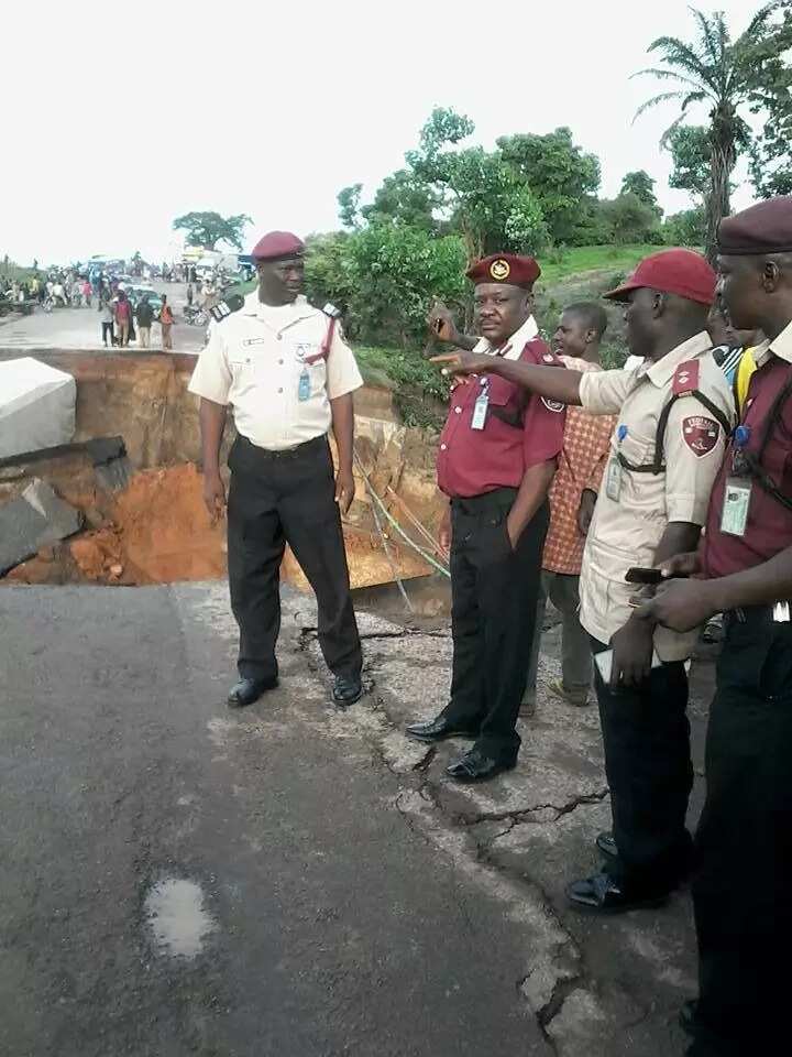 Commotion as Jebba road bridge collapsed