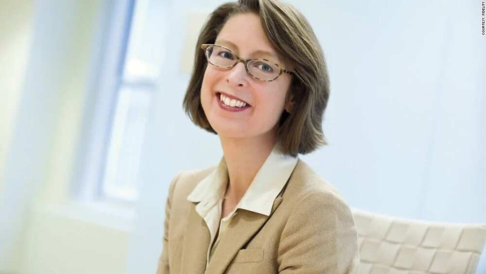Abigail Johnson is CEO of Fidelity Investments