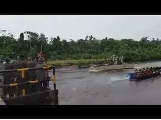 Nigerian army takes over rivers in Niger Delta (Photos, video)